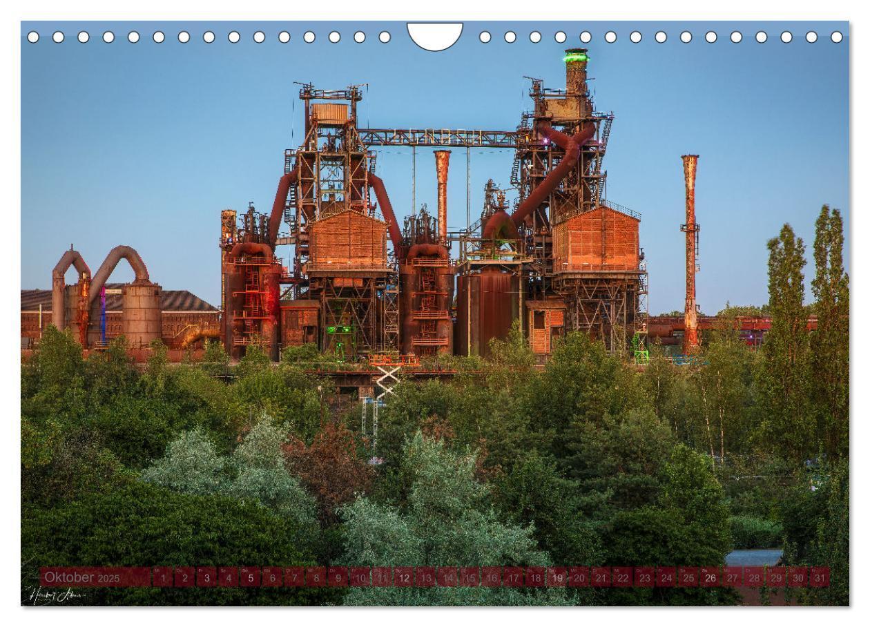 Bild: 9783435028085 | Ruhrpott Akzente (Wandkalender 2025 DIN A4 quer), CALVENDO...