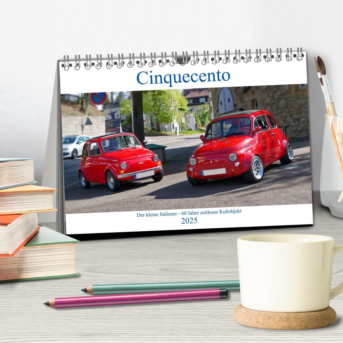 Bild: 9783435371945 | Cinquecento Der kleine Italiener - 60 Jahre zeitloses Kultobjekt...