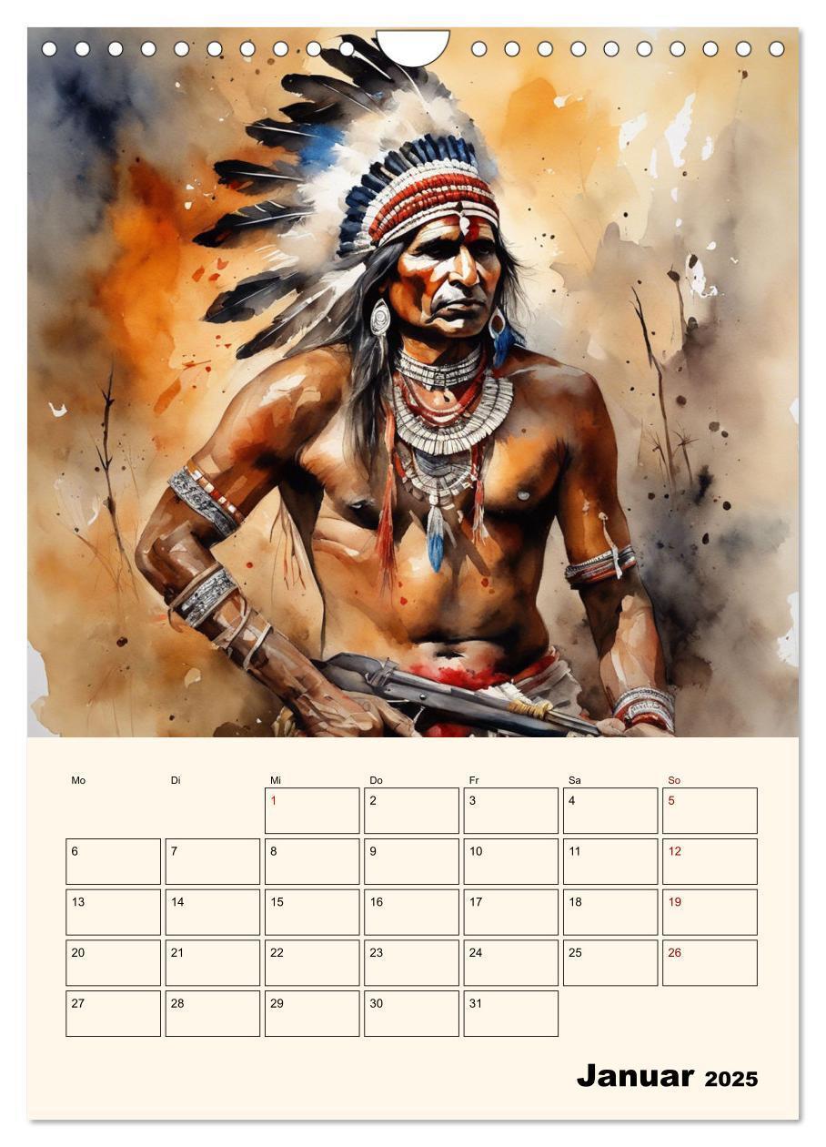 Bild: 9783383814785 | Indianische Kultur (Wandkalender 2025 DIN A4 hoch), CALVENDO...