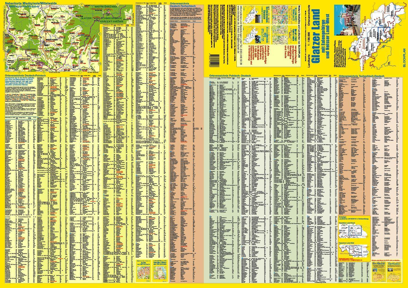 Rückseite: 9783981821086 | Landkarte im Maßstab 1:100.000 | Dirk Bloch | (Land-)Karte | II | 2018