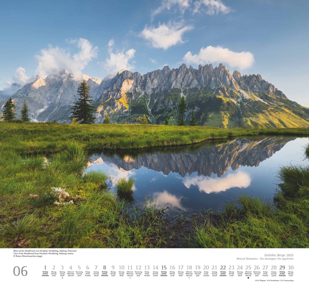 Bild: 4250809652689 | DUMONT - Geliebte Berge 2025 Wandkalender, 38x35,5cm,...