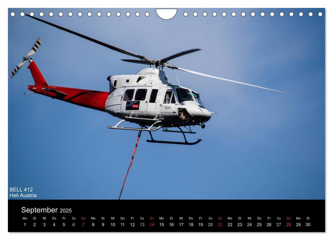 Bild: 9783435786367 | Hubschrauber im Einsatz (Wandkalender 2025 DIN A4 quer), CALVENDO...