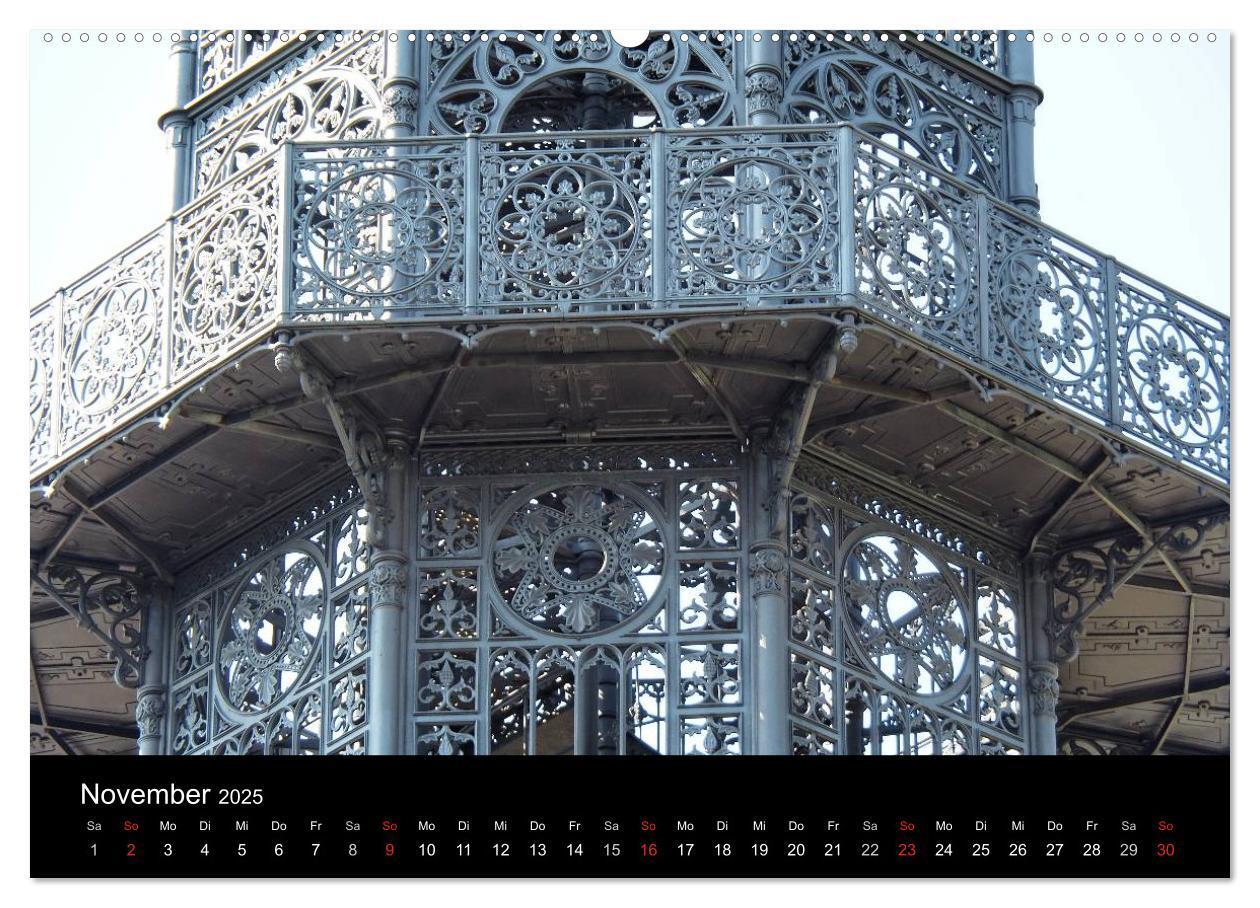 Bild: 9783435571949 | Der Gusseiserne Turm zu Löbau (Wandkalender 2025 DIN A2 quer),...