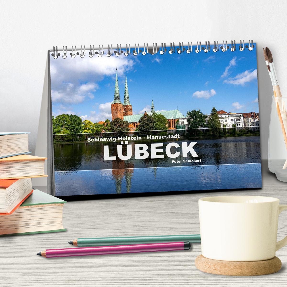 Bild: 9783457148891 | Schleswig-Holstein - Hansestadt Lübeck (Tischkalender 2025 DIN A5...