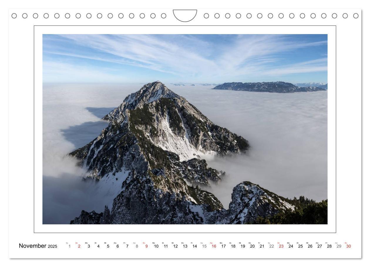 Bild: 9783435464012 | Unterwegs in den Chiemgauer Alpen (Wandkalender 2025 DIN A4 quer),...