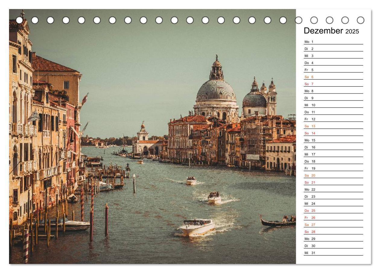 Bild: 9783435534845 | Traumstadt Venedig (Tischkalender 2025 DIN A5 quer), CALVENDO...