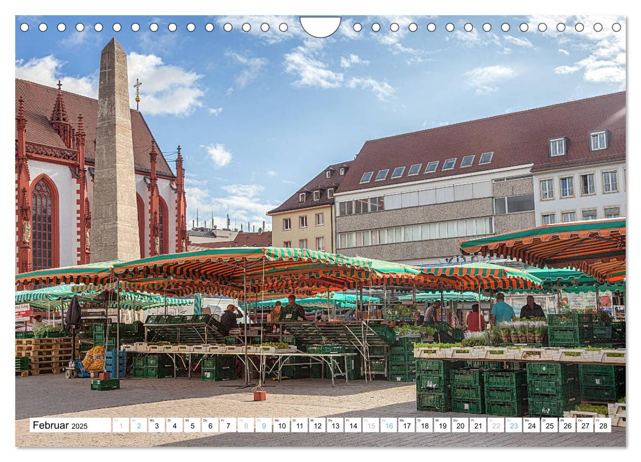 Bild: 9783435206841 | Würzburg - Stadt mit Charme (Wandkalender 2025 DIN A4 quer),...