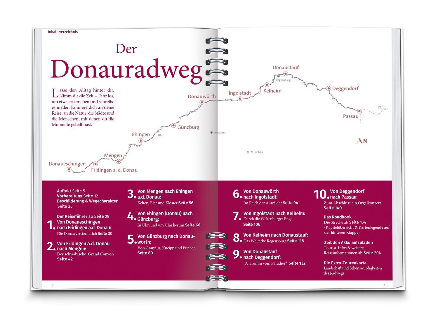 Bild: 9783991215202 | KOMPASS Radreiseführer Donauradweg Deutschland | Taschenbuch | 252 S.