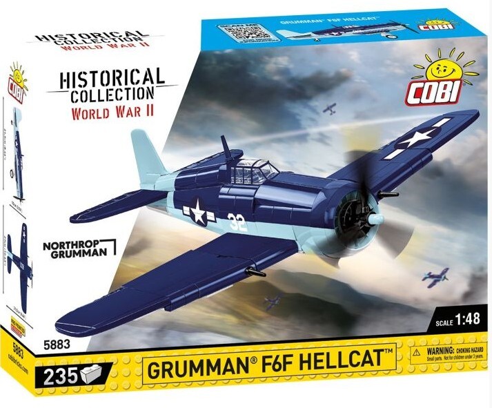 Cover: 5902251058838 | COBI Historical Collection 5883 - Grumman F6F Hellcat,...