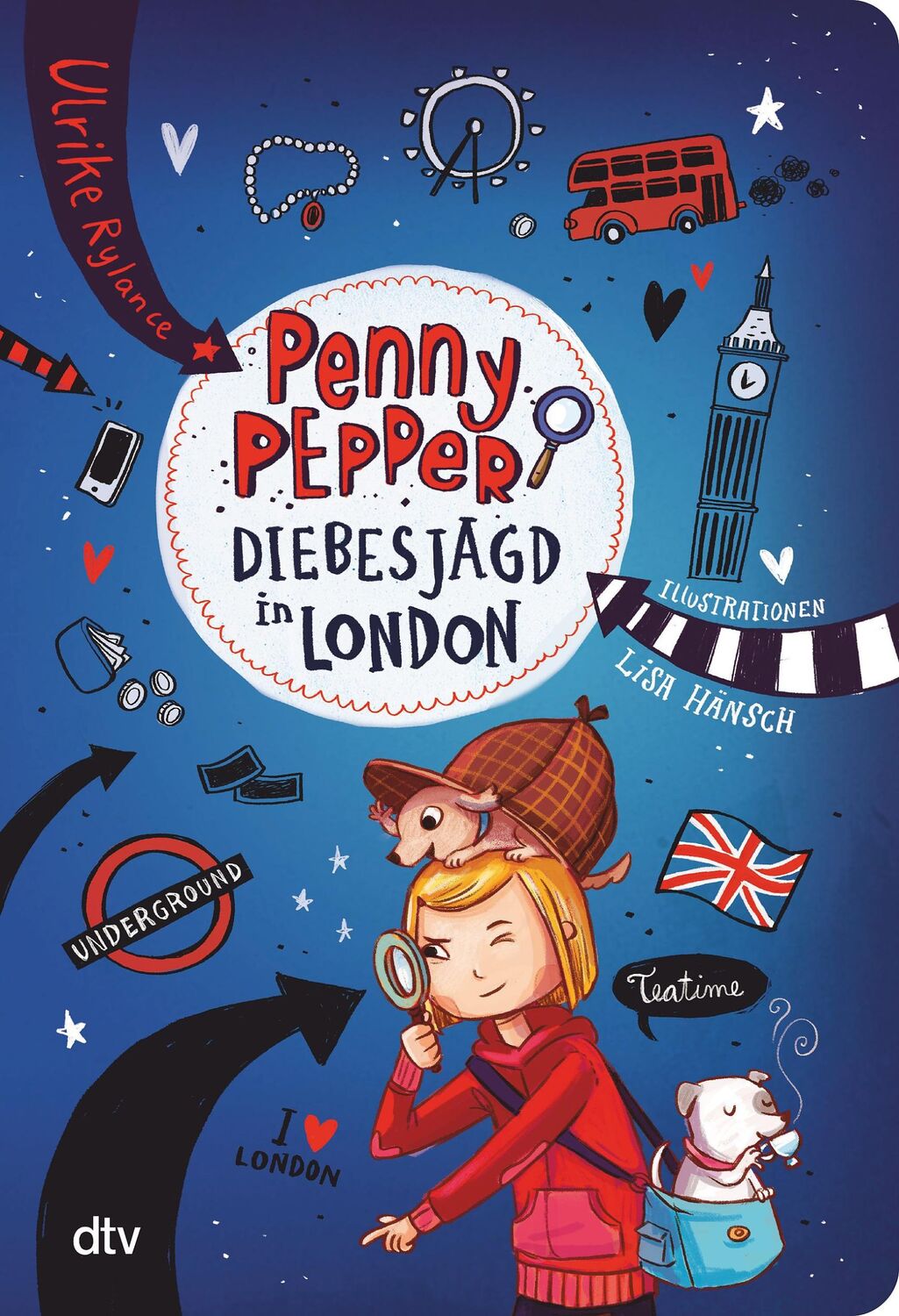 Cover: 9783423762359 | Penny Pepper 7 - Diebesjagd in London | Ulrike Rylance | Taschenbuch