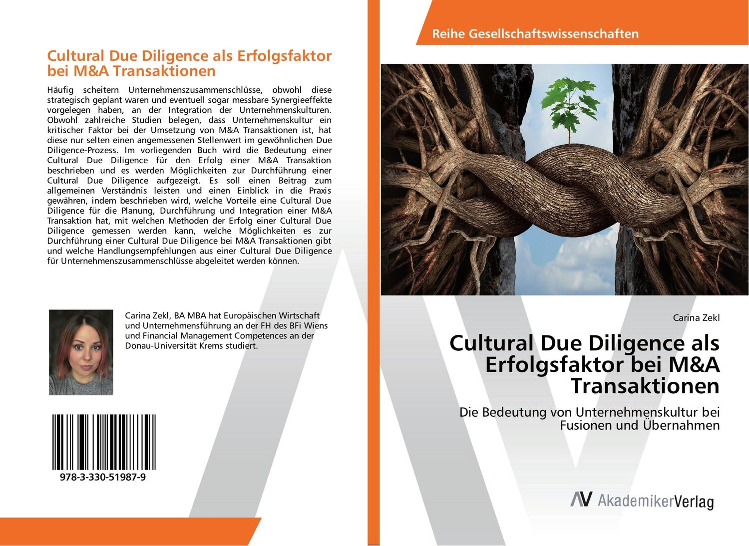 Cover: 9783330519879 | Cultural Due Diligence als Erfolgsfaktor bei M&amp;A Transaktionen | Zekl