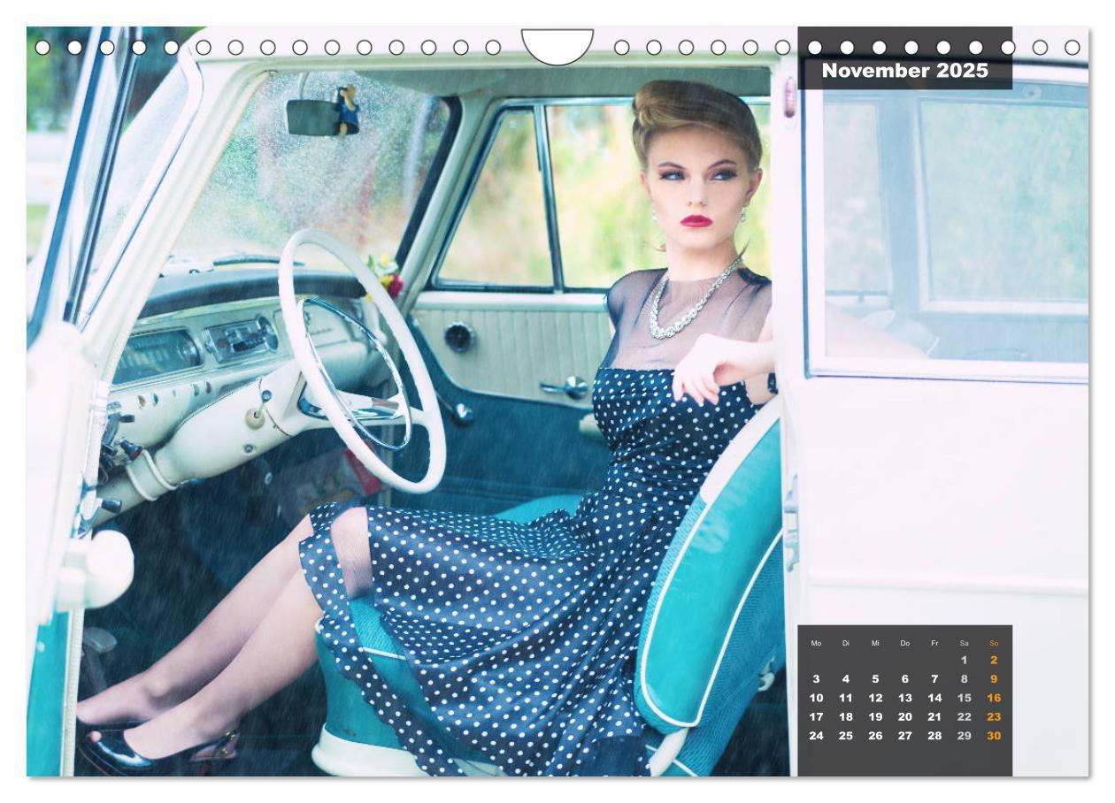 Bild: 9783435435722 | Rockabilly - Back to the 50s (Wandkalender 2025 DIN A4 quer),...