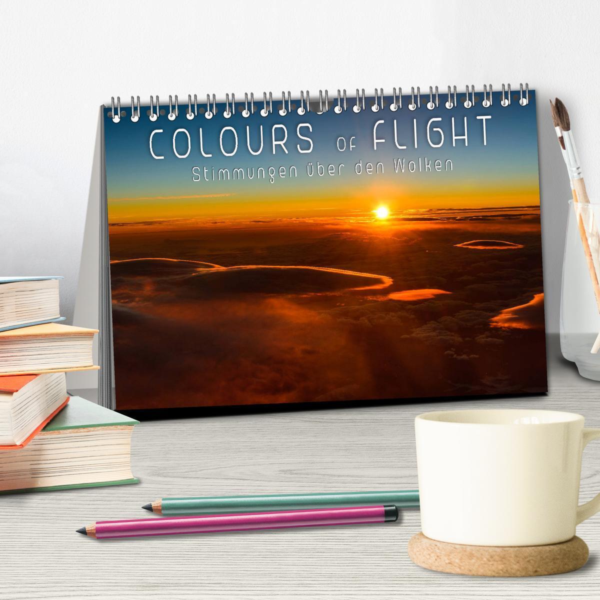 Bild: 9783435372478 | Colours of Flight - Stimmungen über den Wolken (Tischkalender 2025...