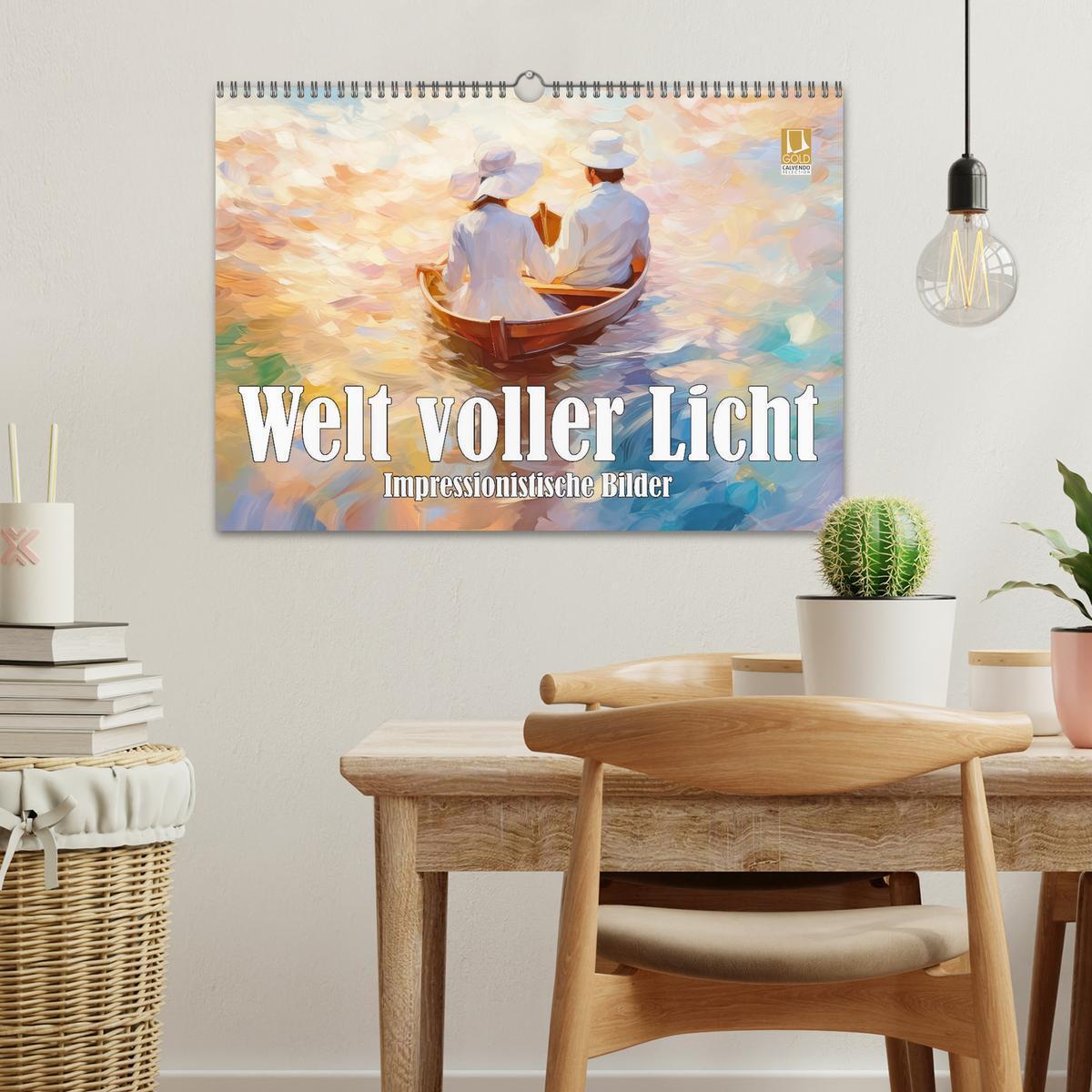 Bild: 9783383826528 | Welt voller Licht Impressionistische Bilder (Wandkalender 2025 DIN...