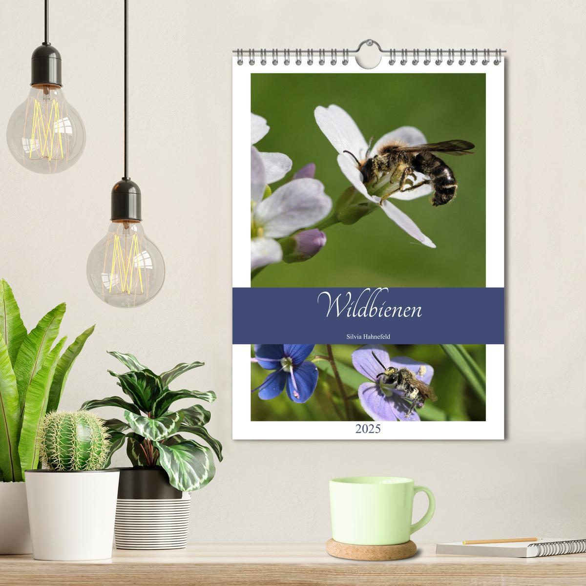 Bild: 9783457002001 | Wildbienen-Terminplaner 2025 (Wandkalender 2025 DIN A4 hoch),...