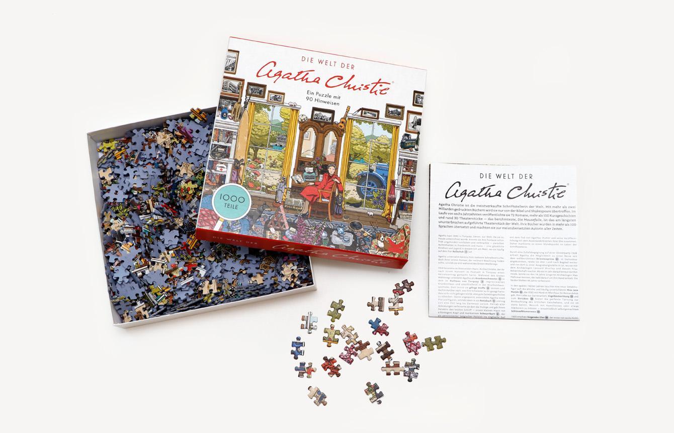 Bild: 9783962442606 | Die Welt der Agatha Christie | Ein Puzzle | Agatha Christie Limited