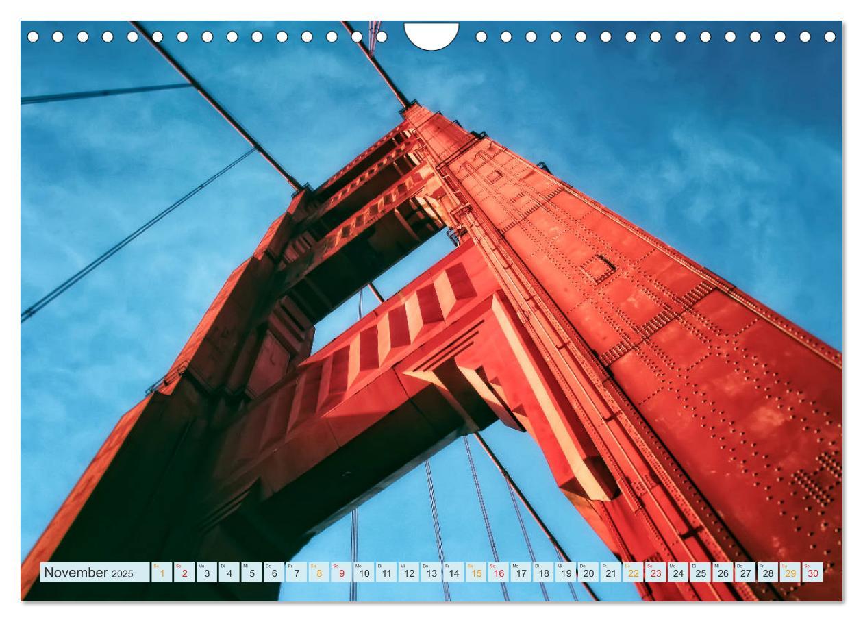 Bild: 9783435352142 | Golden Gate Bridge - Synonym für San Francisco (Wandkalender 2025...