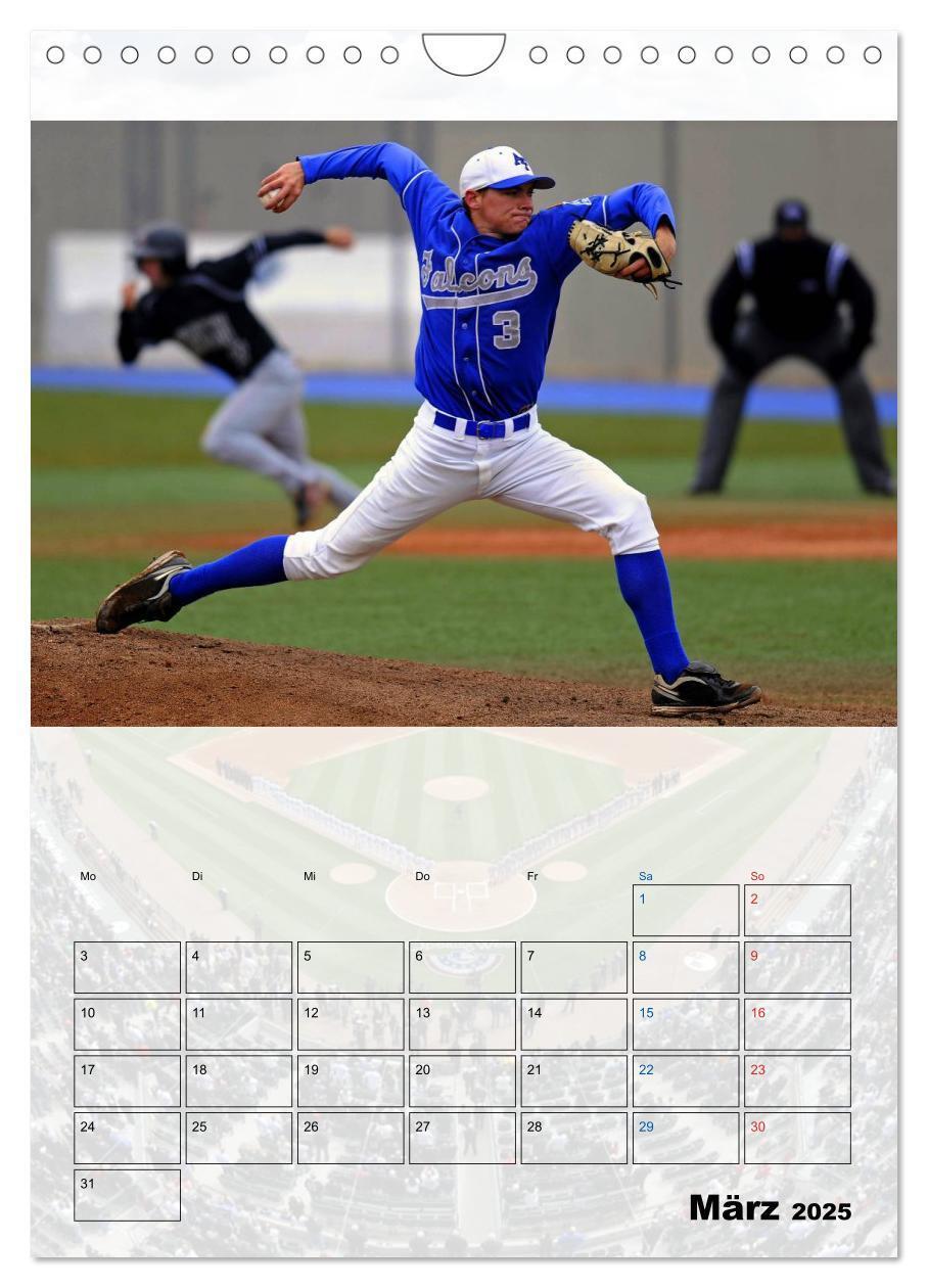 Bild: 9783457011867 | Kultsport Baseball (Wandkalender 2025 DIN A4 hoch), CALVENDO...