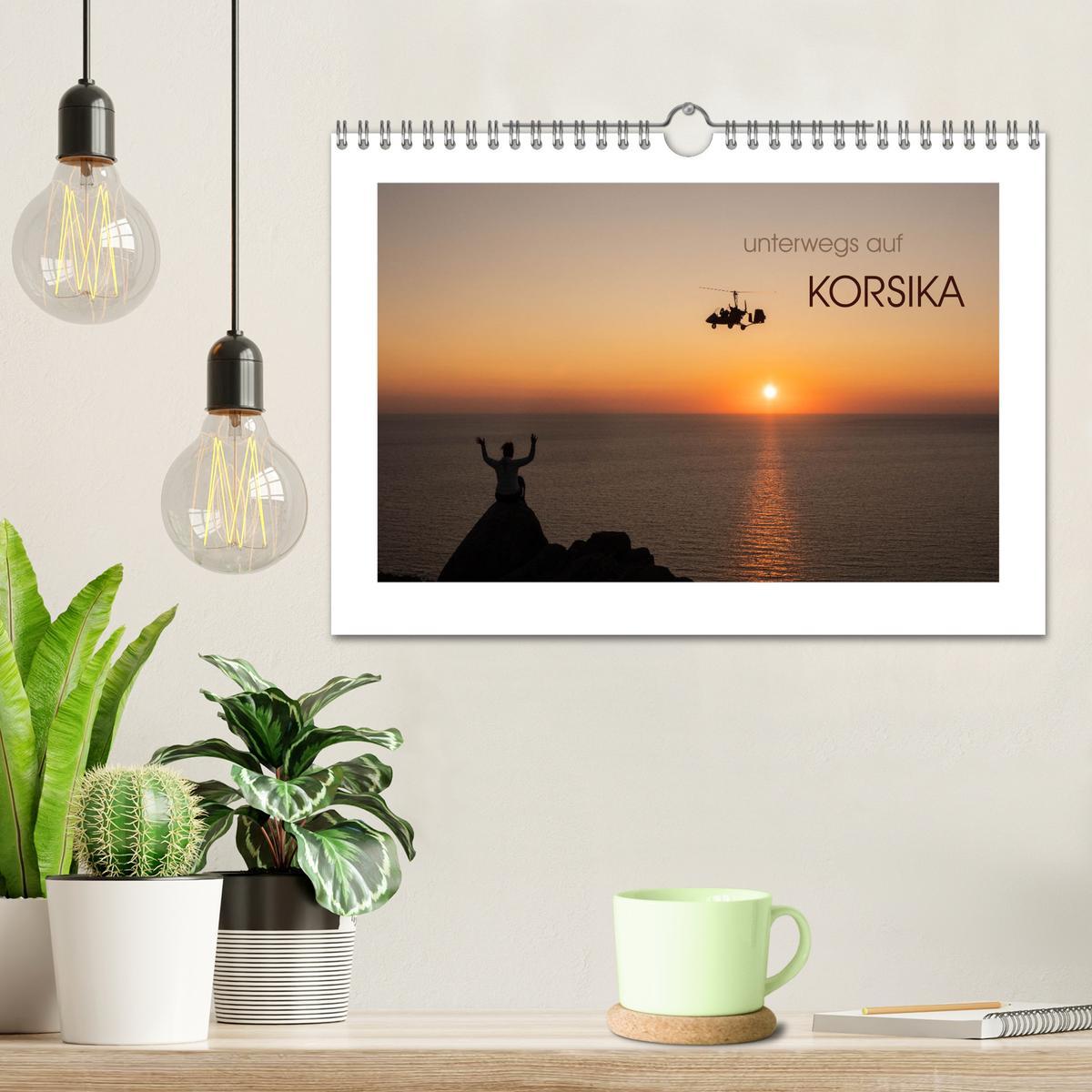 Bild: 9783383999987 | unterwegs auf Korsika (Wandkalender 2025 DIN A4 quer), CALVENDO...