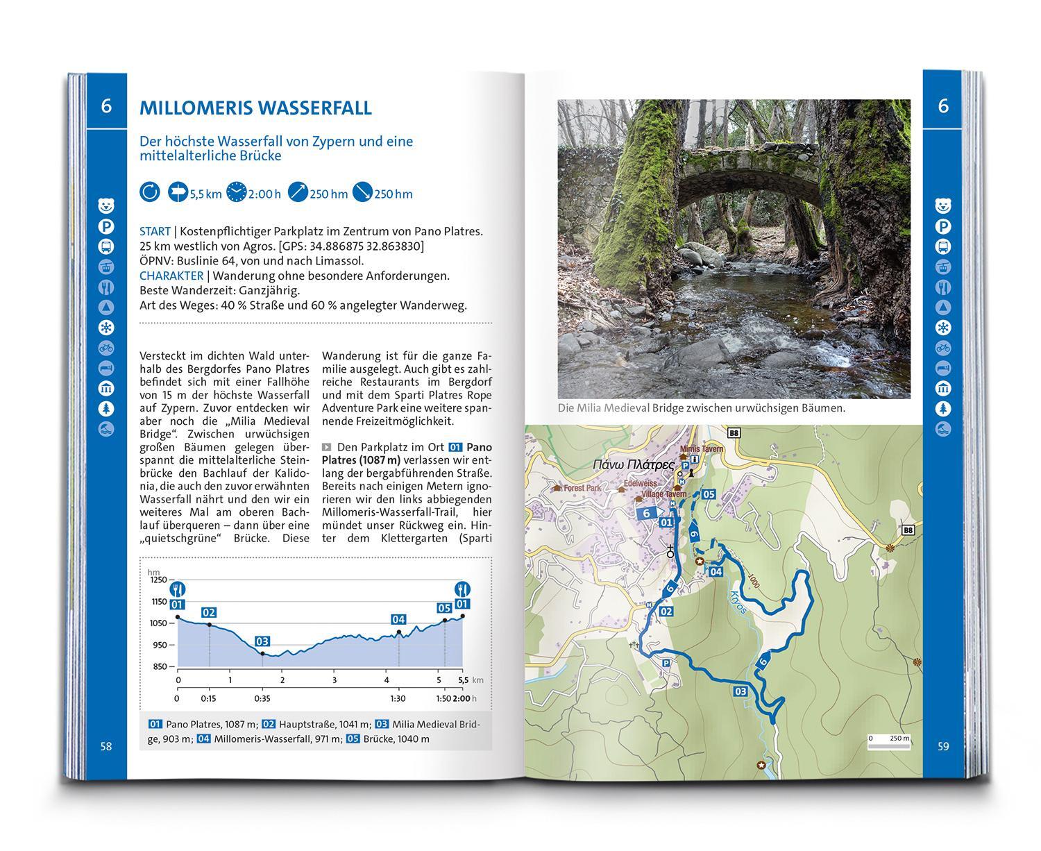 Bild: 9783991541318 | KOMPASS Wanderführer Zypern, 55 Touren | Taschenbuch | 236 S. | 2024