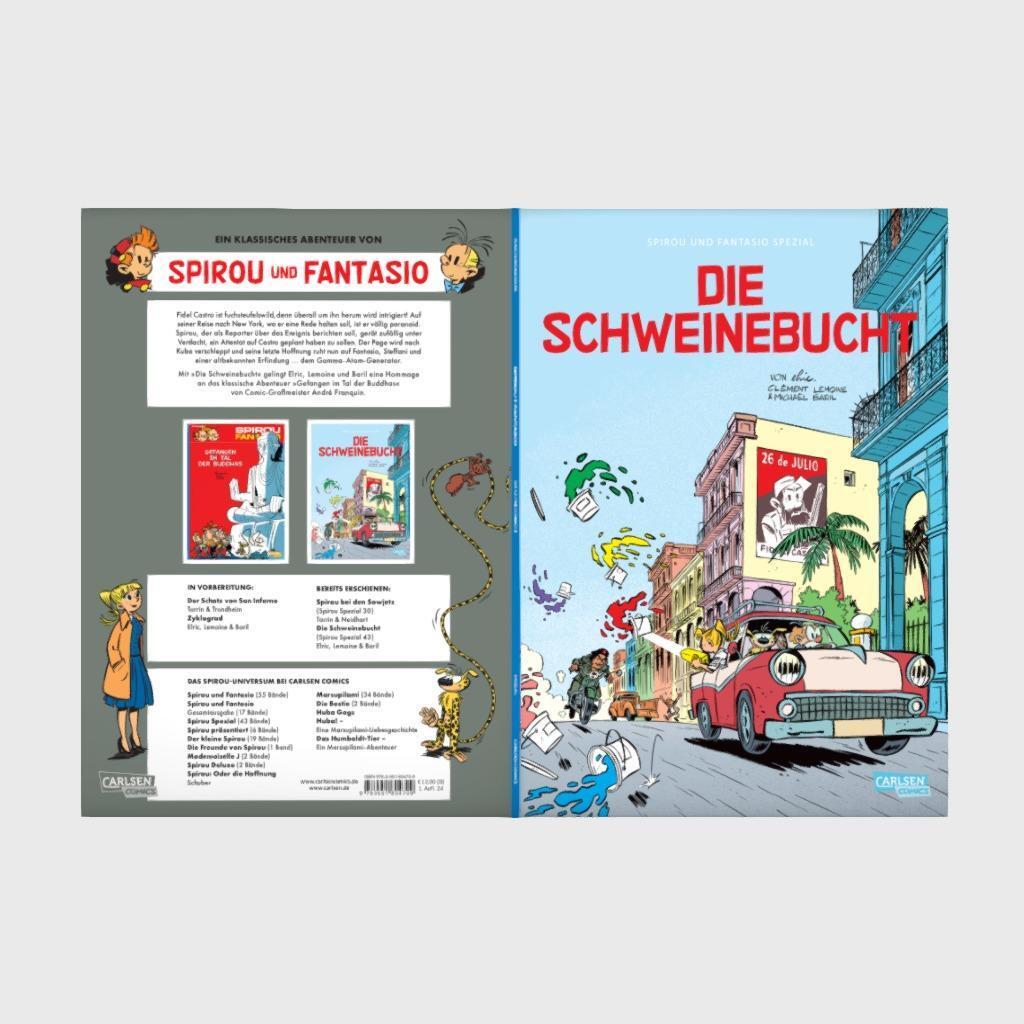 Bild: 9783551804709 | Spirou und Fantasio Spezial 43: Die Schweinebucht | Christophe Lemoine