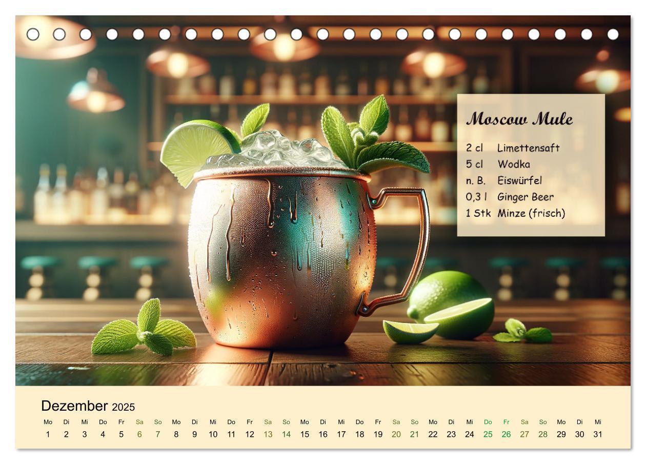 Bild: 9783383777677 | Cocktail-Klassiker (Tischkalender 2025 DIN A5 quer), CALVENDO...