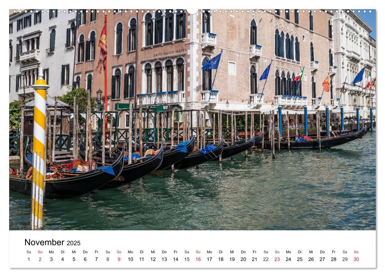 Bild: 9783435654277 | Die Attraktionen von Venedig (hochwertiger Premium Wandkalender...