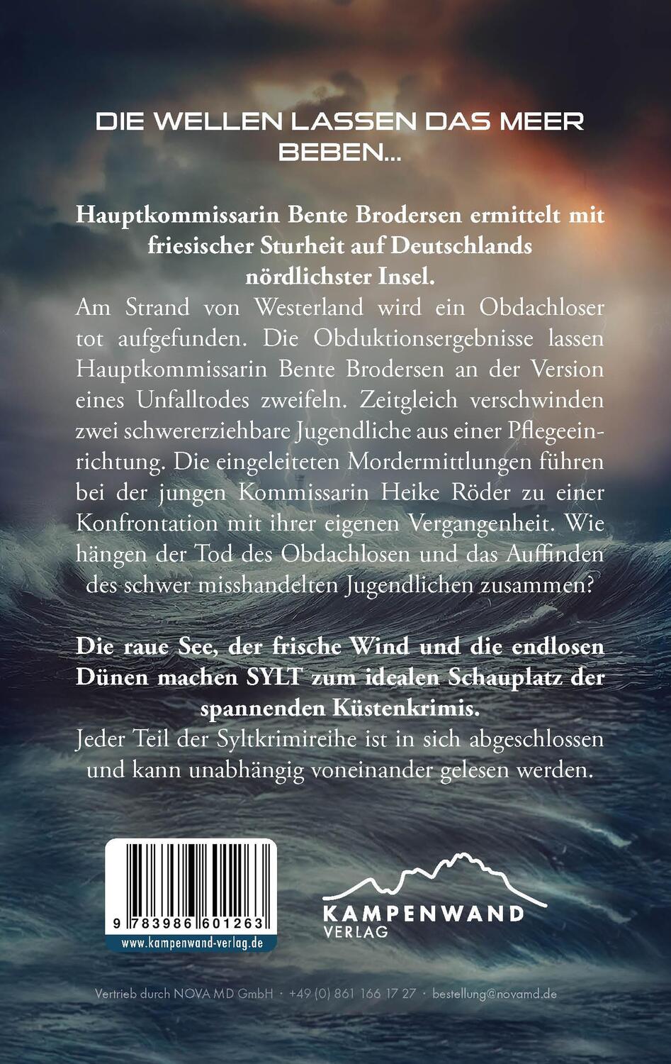 Rückseite: 9783986601263 | SYLTKRIMI Wellengrab | Küstenkrimi (Nordseekrimi 11) | Krinke Rehberg