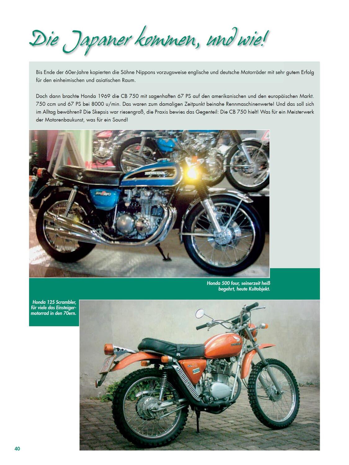 Bild: 9783831325207 | Freiheit auf zwei Rädern - Motorräder der 50er - 80er Jahre | Buch