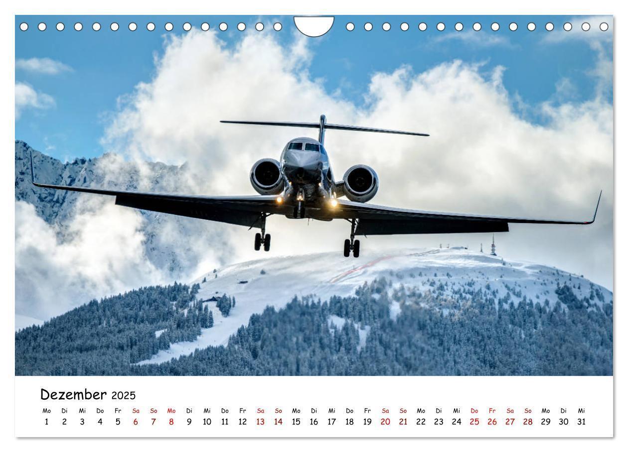 Bild: 9783435122912 | Flugzeuge in beeindruckender Kulisse (Wandkalender 2025 DIN A4...