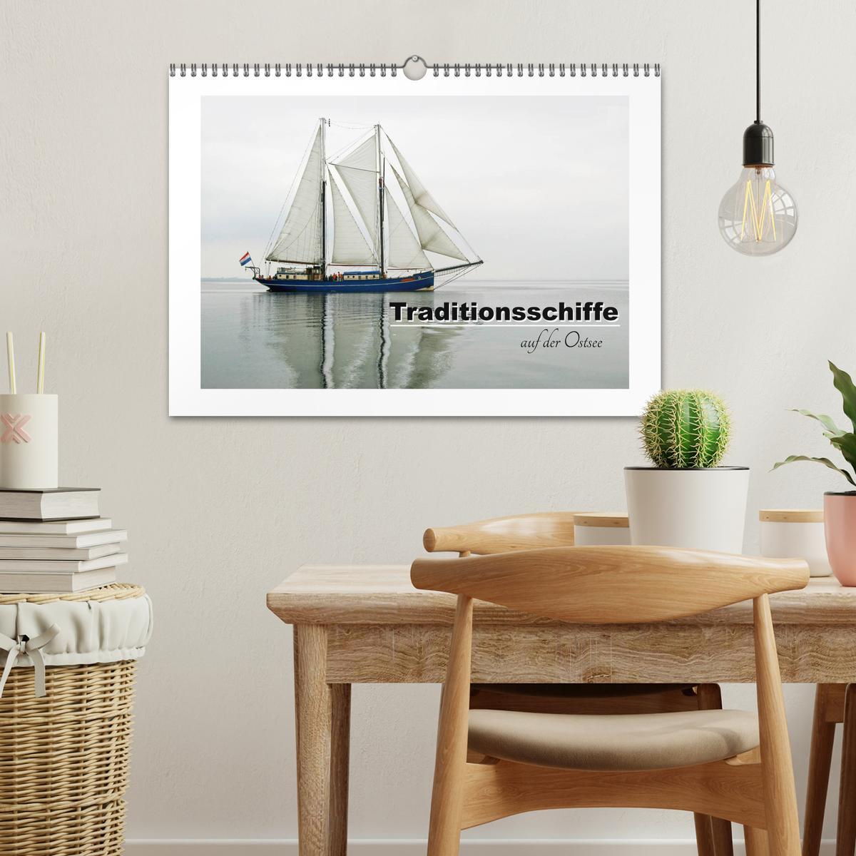 Bild: 9783435504312 | Traditionsschiffe auf der Ostsee (Wandkalender 2025 DIN A3 quer),...