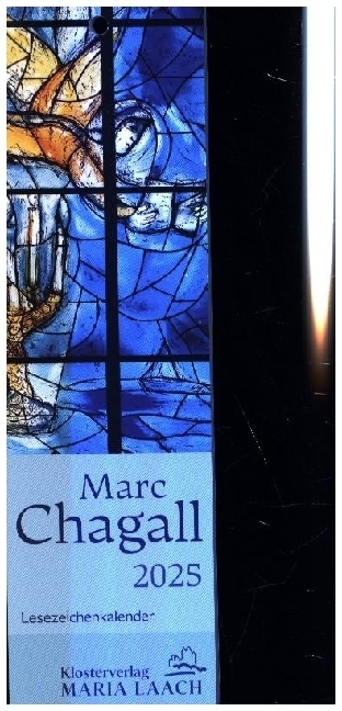 Cover: 9783865343864 | Lesezeichenkalender - Marc Chagall 2025 | Marc Chagall | Kalender