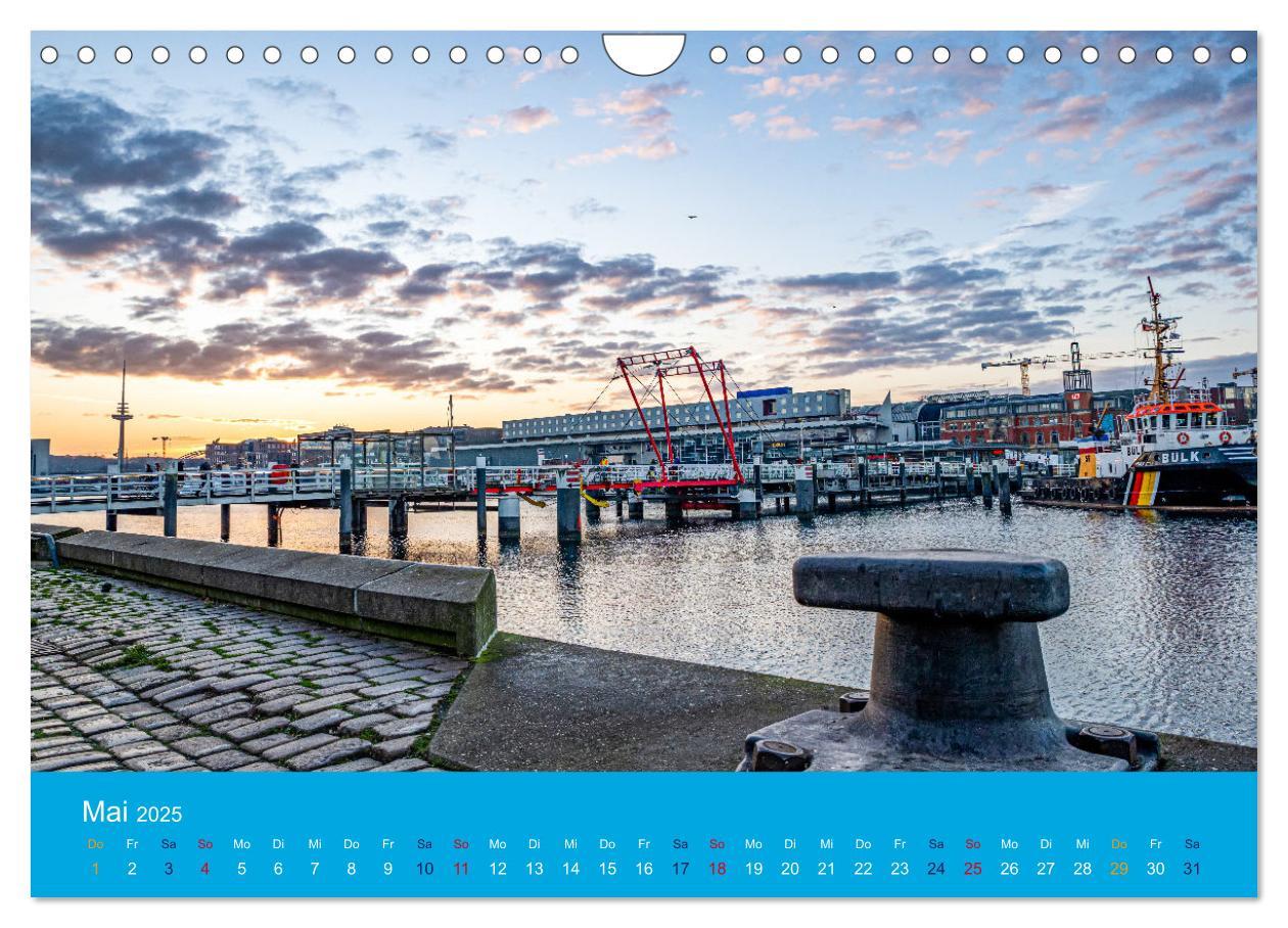 Bild: 9783435084838 | An der Kieler Förde (Wandkalender 2025 DIN A4 quer), CALVENDO...