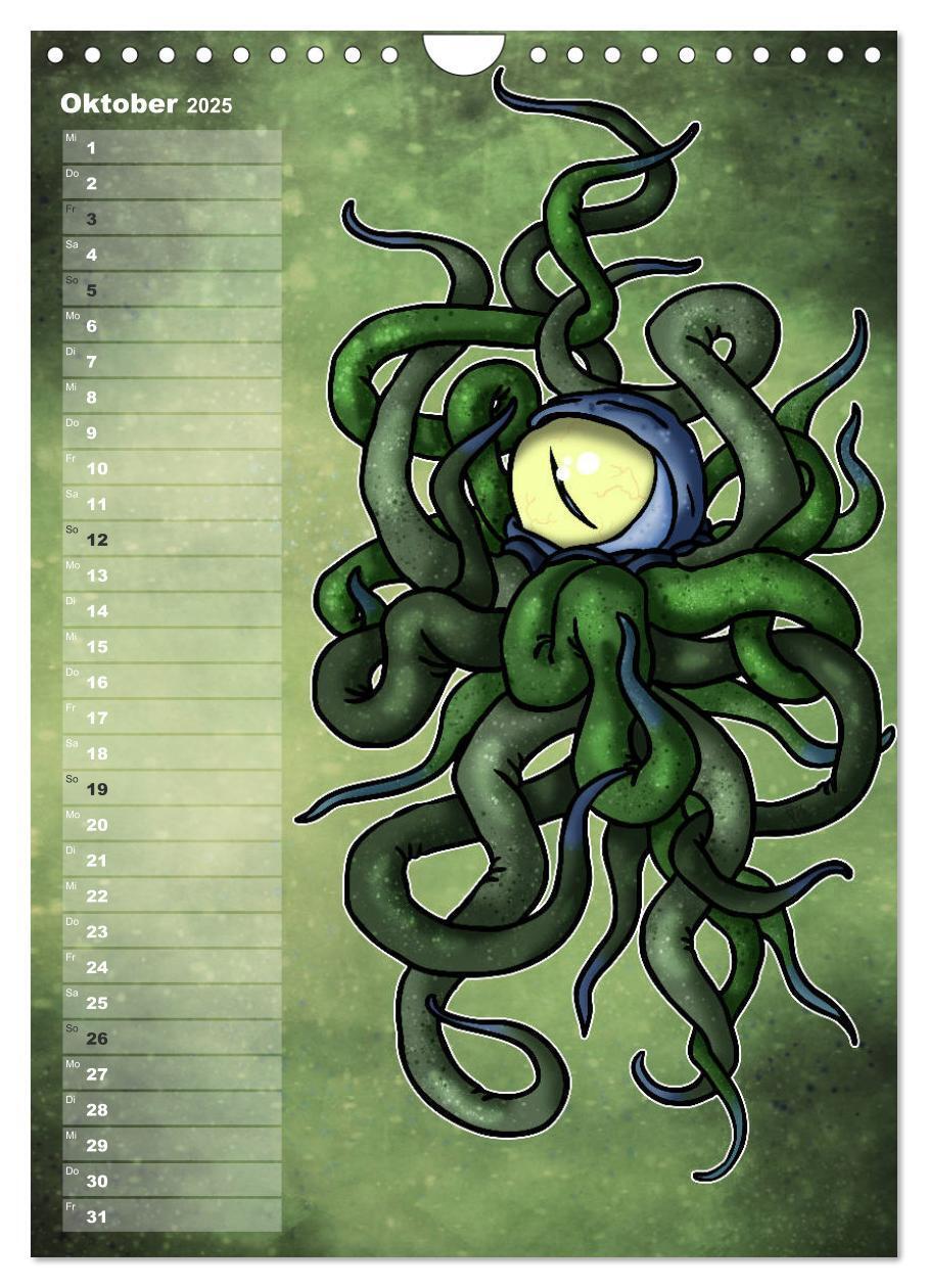 Bild: 9783435996148 | Bestiarium Vladi Krafft (Wandkalender 2025 DIN A4 hoch), CALVENDO...