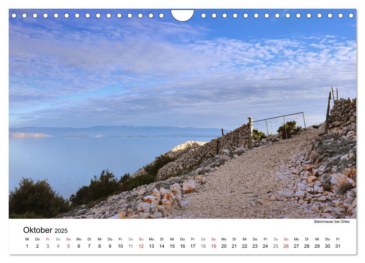 Bild: 9783435164394 | Kroatiens Inselzauber, Cres (Wandkalender 2025 DIN A4 quer),...