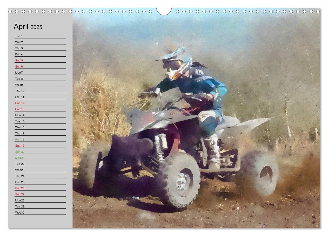 Bild: 9781325952120 | Enduro Racing (Wall Calendar 2025 DIN A3 landscape), CALVENDO 12...