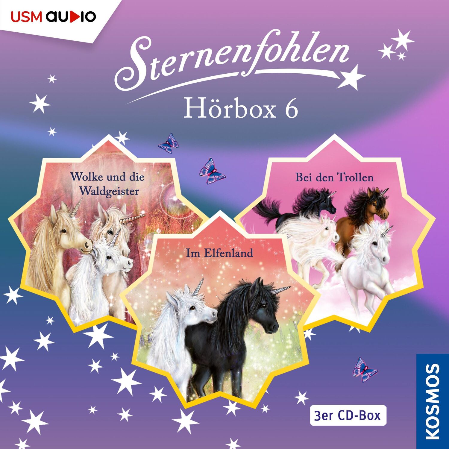 Cover: 9783803231956 | Die große Sternenfohlen Hörbox Folgen 16-18 (3 Audio CDs) | Chapman