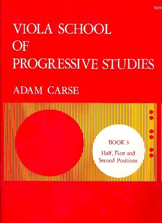 Cover: 9790220203879 | Viola School Of Progressive Studies Book 3 | Adam Carse | Buch