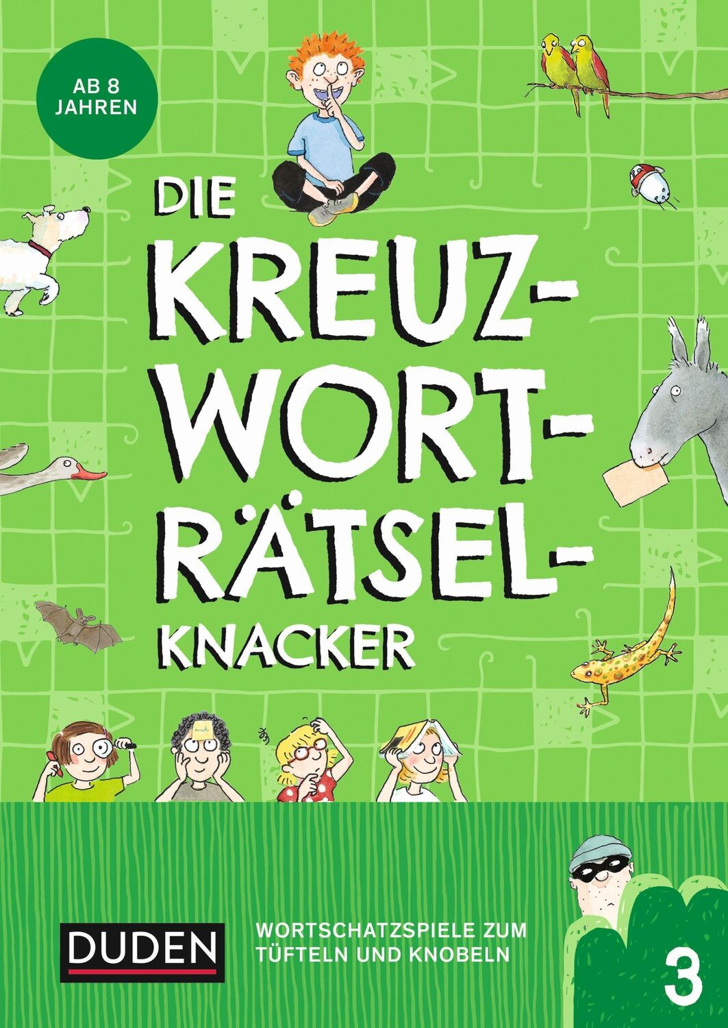 Cover: 9783411721054 | Die Kreuzworträtselknacker - ab 8 Jahren (Band 3) | Janine Eck (u. a.)