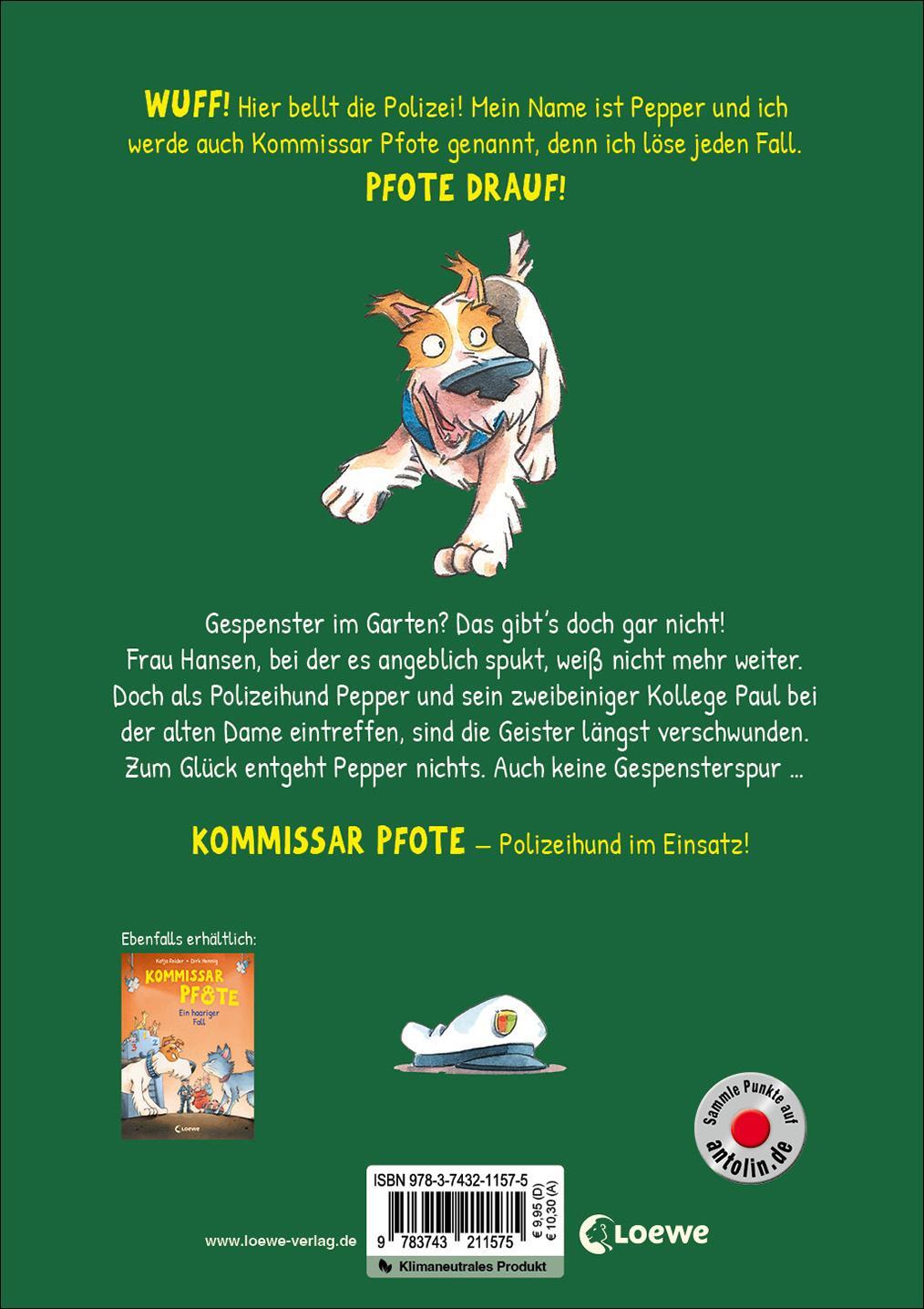 Rückseite: 9783743211575 | Kommissar Pfote (Band 5) - Hier riecht doch was faul! | Katja Reider