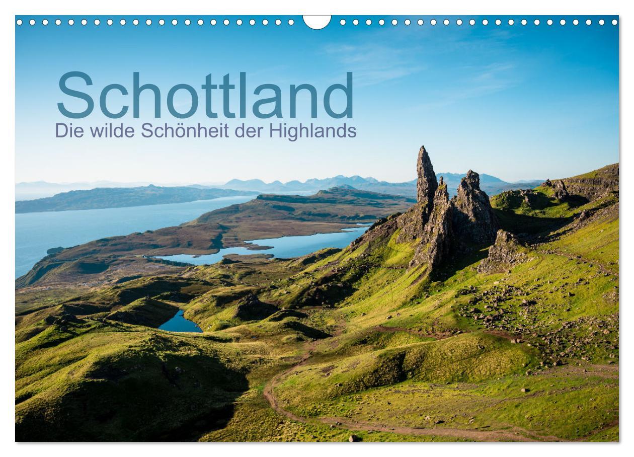 Cover: 9783383928383 | Schottland - Die wilde Schönheit der Highlands (Wandkalender 2025...