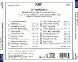 Bild: 4009350180758 | Freiburger Orgelbuch-Europäische Orgel | Audio-CD | CD | Deutsch