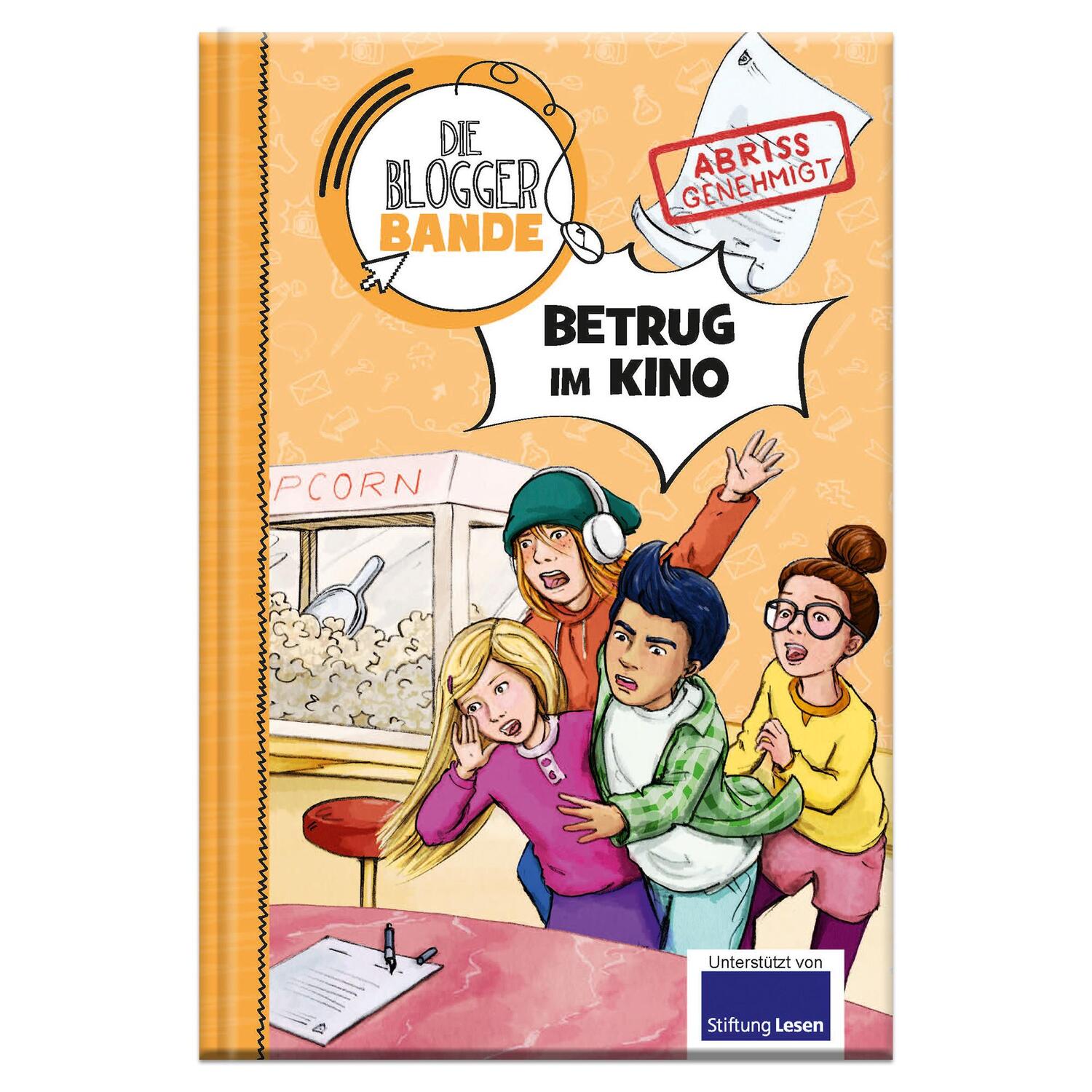 Cover: 9783963472954 | Die Bloggerbande: Betrug im Kino | Buch | 128 S. | Deutsch | 2023