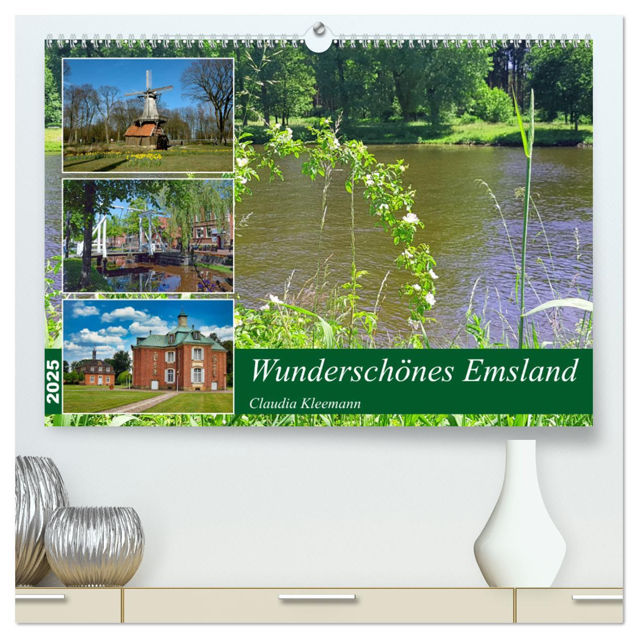 Cover: 9783435164806 | Wunderschönes Emsland (hochwertiger Premium Wandkalender 2025 DIN...