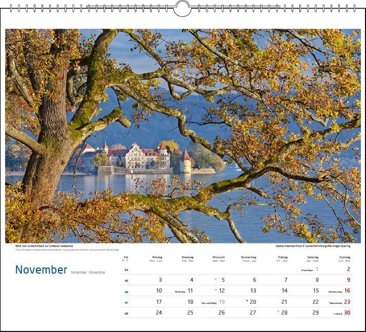 Bild: 9783861924036 | Malerischer Bodensee 2025 | Holger Spiering | Kalender | Spiralbindung