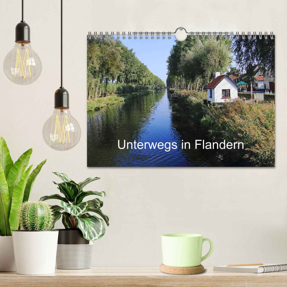 Bild: 9783435388318 | Unterwegs in Flandern (Wandkalender 2025 DIN A4 quer), CALVENDO...