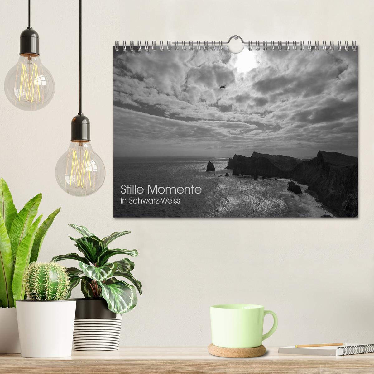 Bild: 9783435786657 | Stille Momente in Schwarz-Weiss (Wandkalender 2025 DIN A4 quer),...