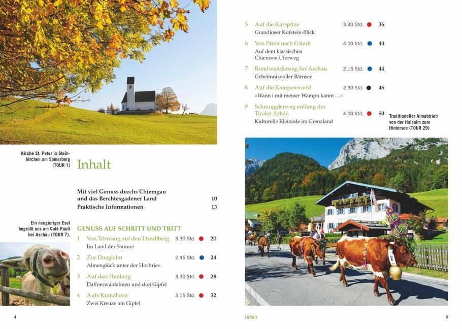 Bild: 9783734313349 | Wandergenuss Chiemgau und Berchtesgadener Land | Bahnmüller | Buch