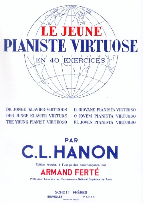 Cover: 9790543502277 | Jeune Pianiste Virtuose en 40 exercices | Schott Music