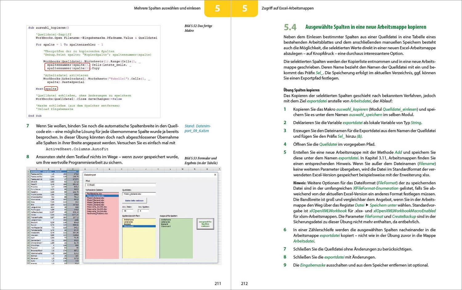 Bild: 9783832803186 | Daten importieren und organisieren mit Excel-VBA | Dieter Klein | Buch